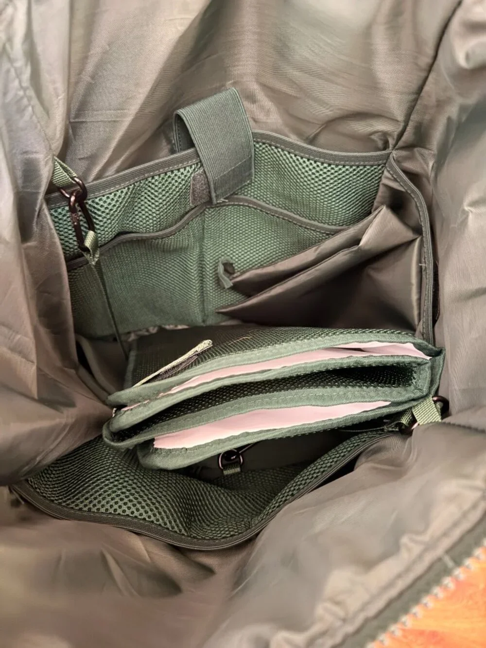 Nobl Diaper Bag Forrest Green